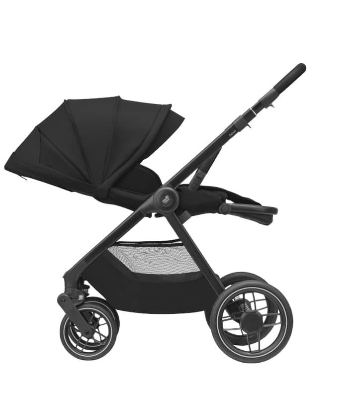 Mc Oxford Essential Black (dark Frame + Black Leather), maxi-cosi — vue 3 sur 3