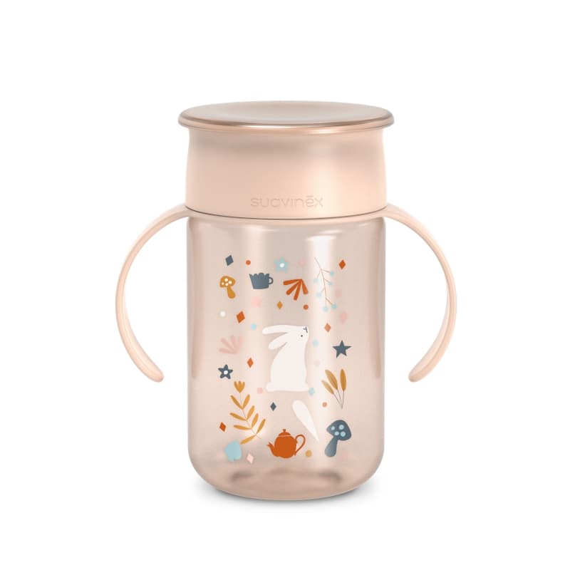 Tasse 360 Degres, rose 340ml wonderland suavinex — vue 2 sur 5