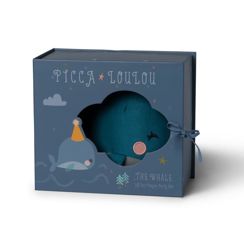 Baleine 21 Cm Dans Boite Cadeau, multicolore per — vue 1 sur 4