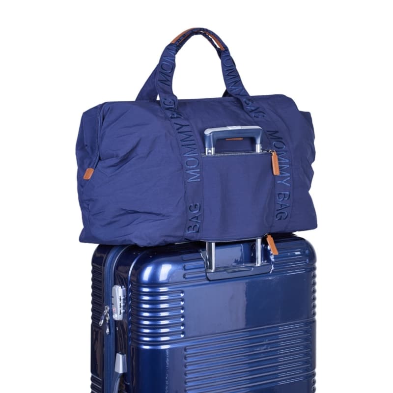 Mommy Bag Signature Urban, bleu 25 bagagerie childhome — vue 4 sur 4