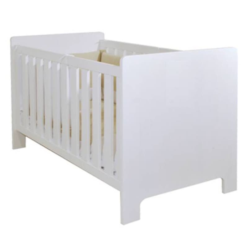 Lit Evolutif 70x140 Blanc Bois Massif Dailys, dailys lasure blanc