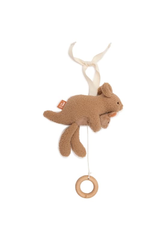 Peluche Musicale Kangaroots, multicolore kangaroots jollein — vue 1 sur 2