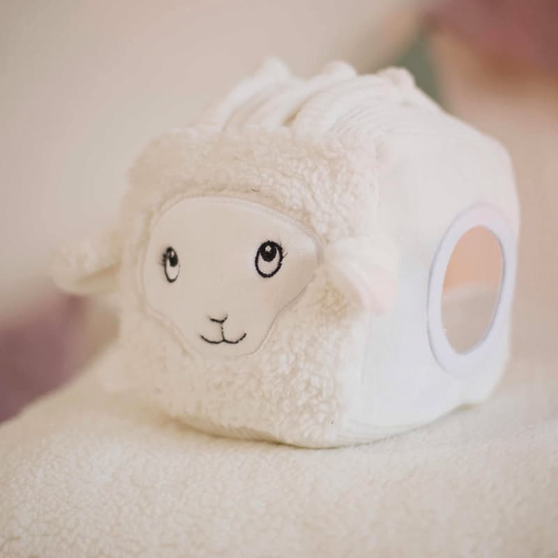 Cube d'Eveil, ecru wooly trois kilos sept h-24 — vue 2 sur 5