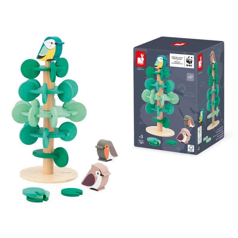 Partenariat Wwf - Arbre a Assembler, wwf janod vert p-23 e-23 — vue 3 sur 5