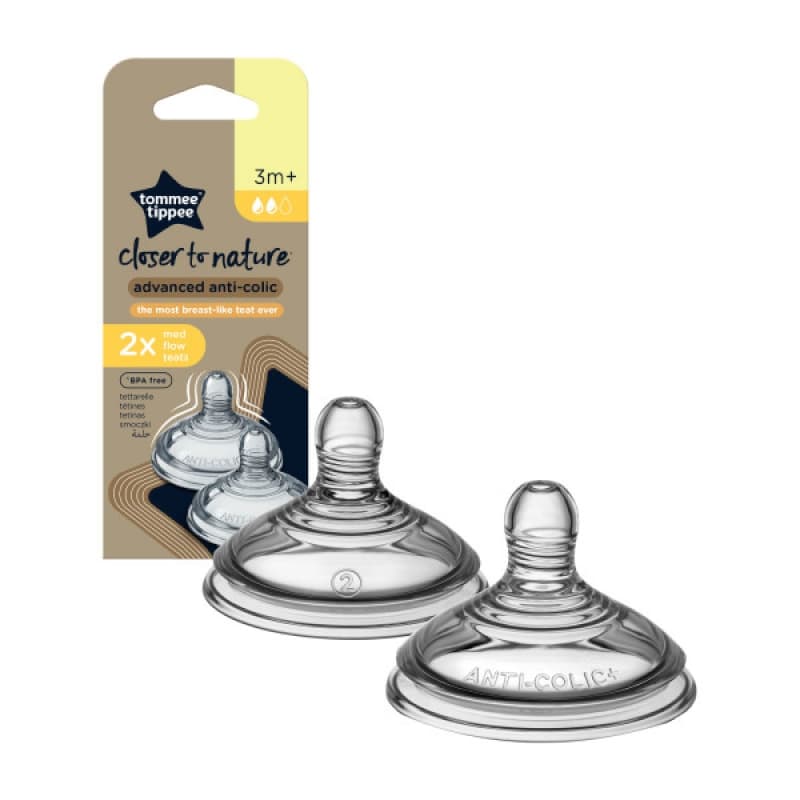 Tetine Aac Debit Moyen, tommee tippee multicolore — vue 1 sur 3