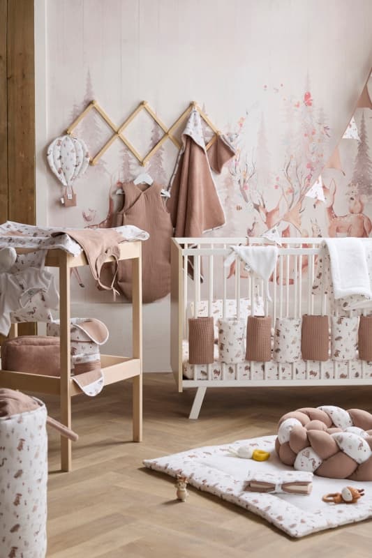 Range-pyjama & Doudous - Cosy Forest, blanc mocha cosy forest bb&co — vue 4 sur 4