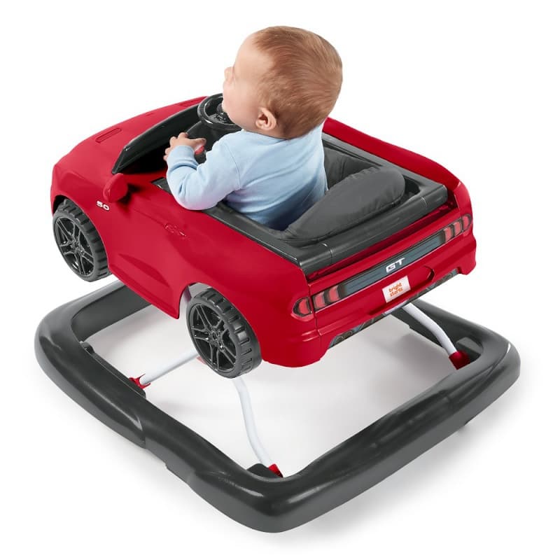 Trotteur 3 en 1 - Ford Mustange Rouge, ford rouge — vue 2 sur 5