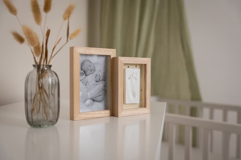 Cadre Duo - Jolis Coeurs, beige bois petit artichaut — vue 4 sur 11