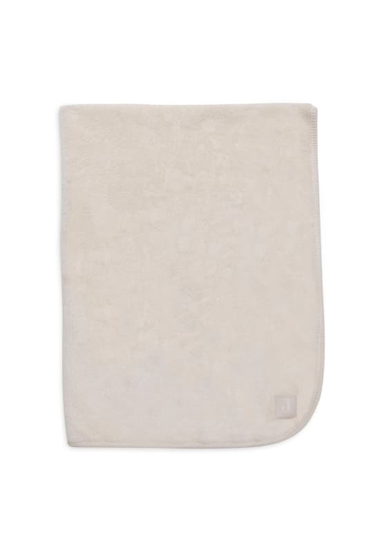 Couverture Berceau Sherpa, oatmeal 75x100cm basics jollein — vue 1 sur 5