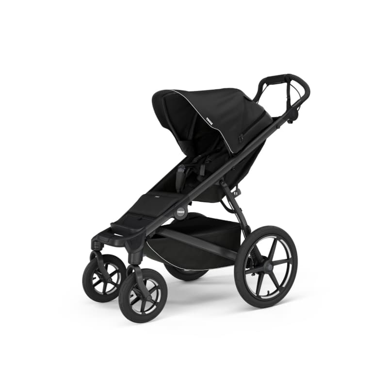 Poussette Urban Glide 4-wheel, wheel black active with kids thule — vue 1 sur 5