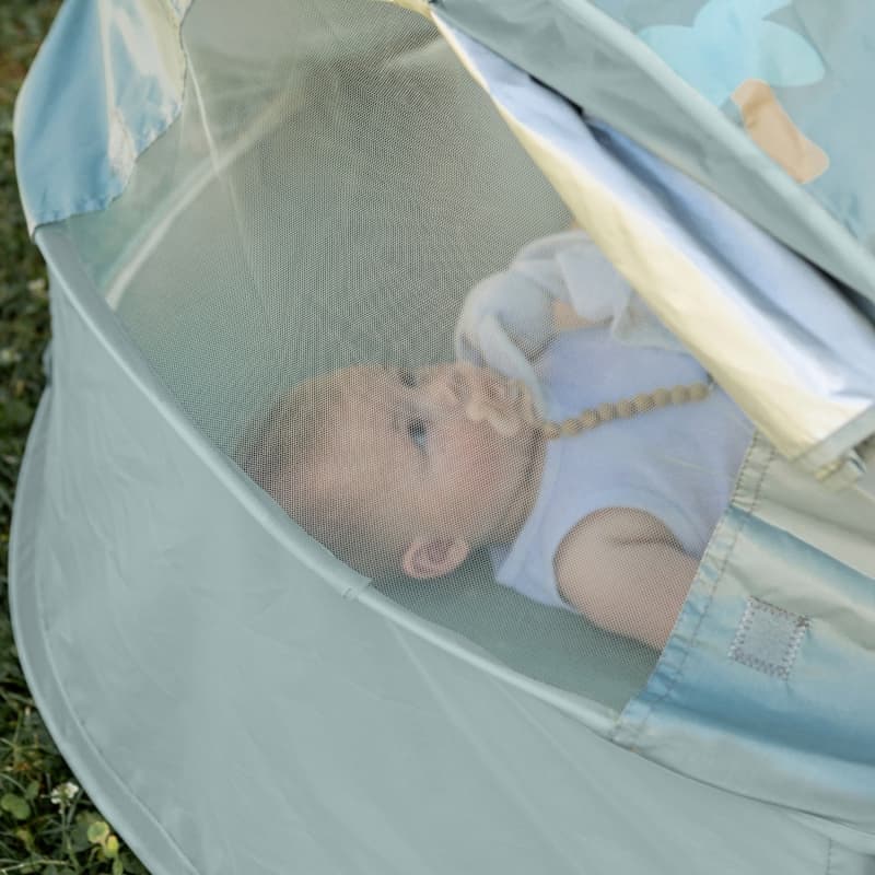 Tente Anti Uv Breezy Nest, lichen seagrass beaba — vue 10 sur 10