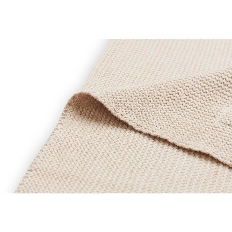 Couverture Berceau, nougat 75x100cm basic knit noos — vue 2 sur 2