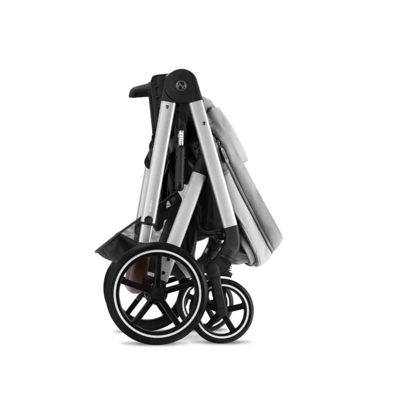 Balios S Lux Silver / Lava Grey - Cybex, cybex gold cybex gris 81-90x60x100-110 cm — vue 3 sur 4