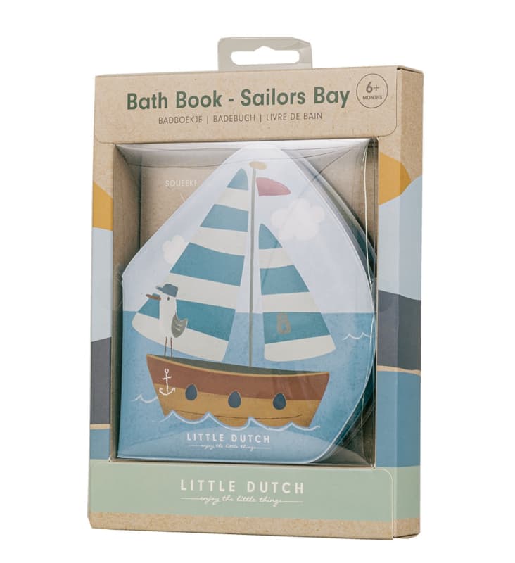 Livre Bain, multicolore 6m+ sailors bay little dutch 05-24 — vue 5 sur 6