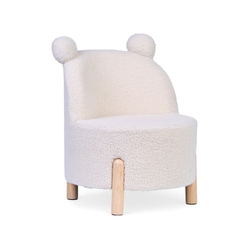 Chaise Enfant Teddy, ecru childhome — vue 1 sur 5