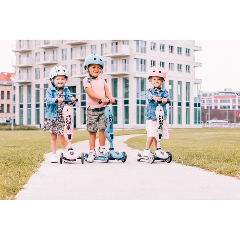 Sr-trottinette 2-1 Highwaykick 1 - Bleu Acier, scoot & ride — vue 5 sur 5