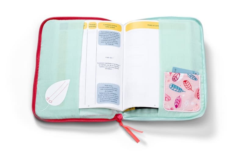 Alice Housse Carnet de Sante, multicolore h-17 — vue 2 sur 2