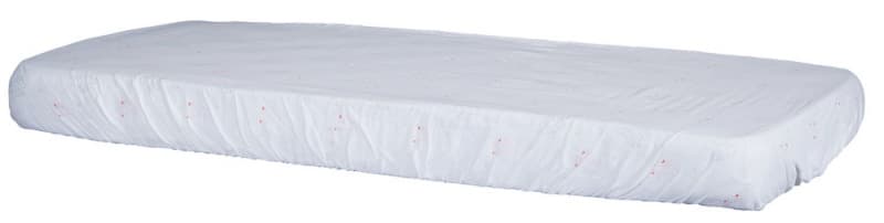 Draps Housse Coton Bio Lot de 2, mila sauthon babydeco 65 x 9,5 x 130 ete