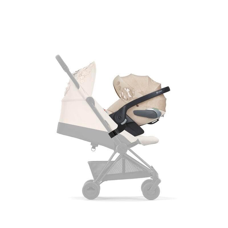 Cloud T I-size Simply Flowers - Beige | Cybex, cybex platinum cybex beige 64.5x44x38-60 cm — vue 4 sur 5