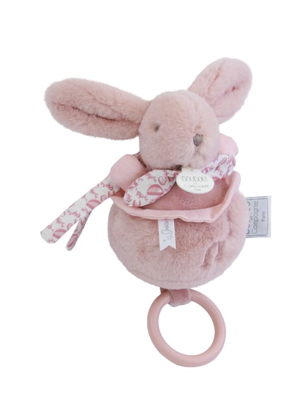 Boite a Musique, rose 20cm doudou et compagnie — vue 3 sur 8