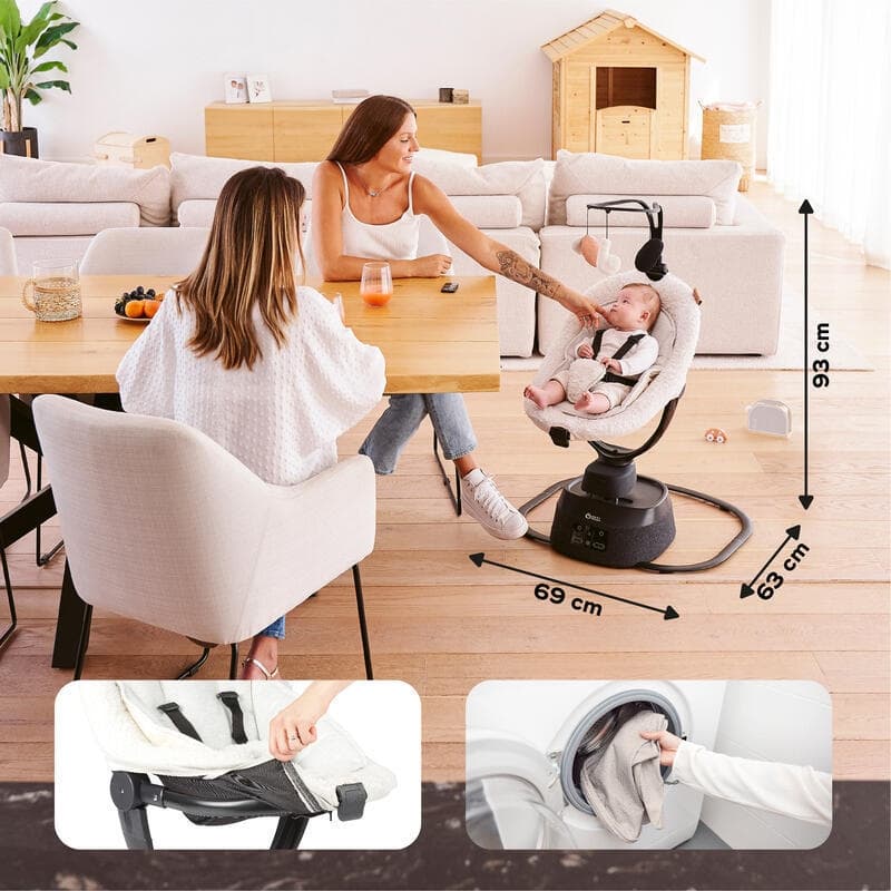 Swoon Evolution Curl White, confort babymoov — vue 2 sur 5