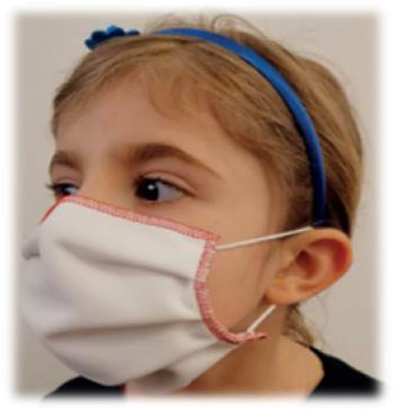Masque en Tissu Lavable pour Enfants 3-5 Ans 4 Pieces, hygiene chicco per