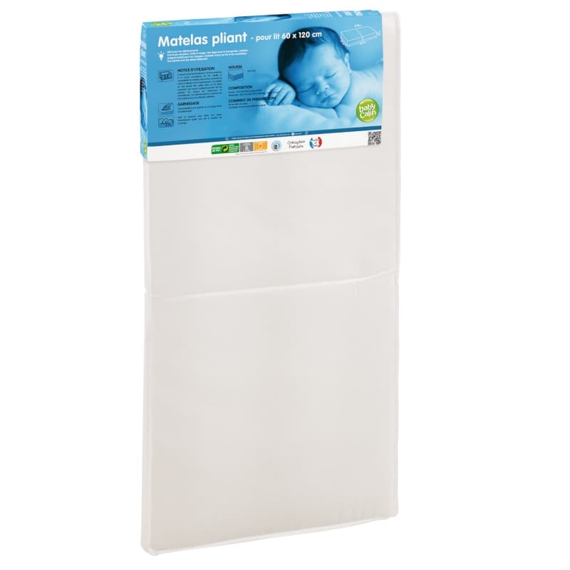 Matelas Pliant 26kg/m3 (1), pliant babycalin 60x120x4 — vue 4 sur 4