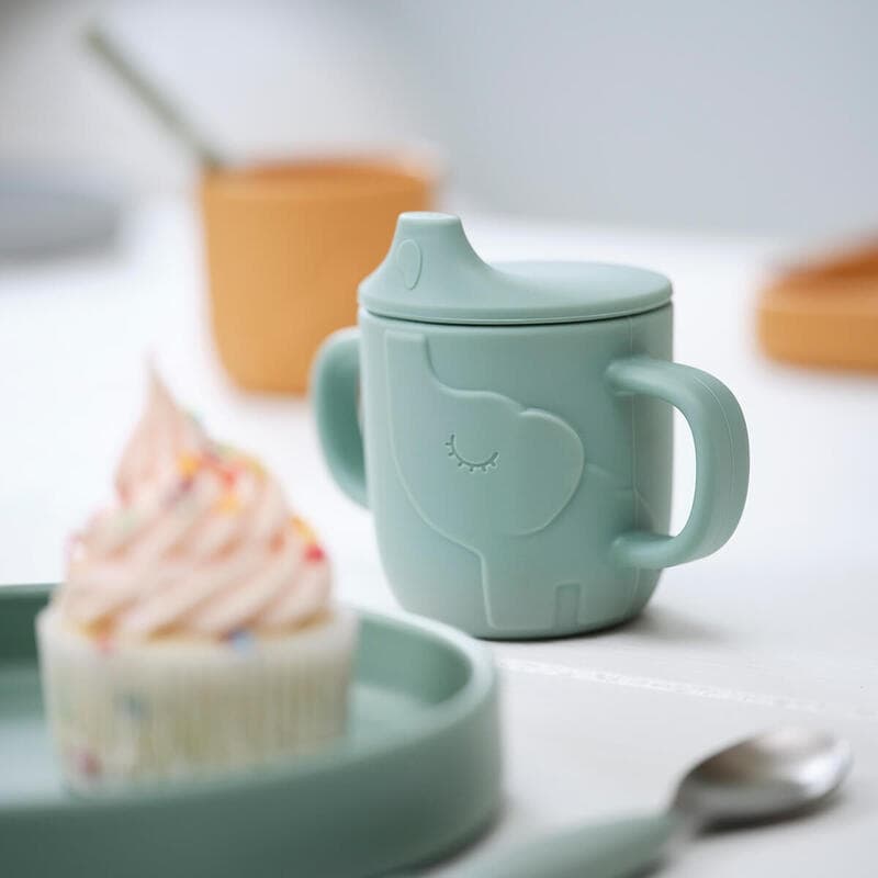 Peekaboo Tasse Apprentissage Elphee, vert done by deer 2022-02 — vue 3 sur 5