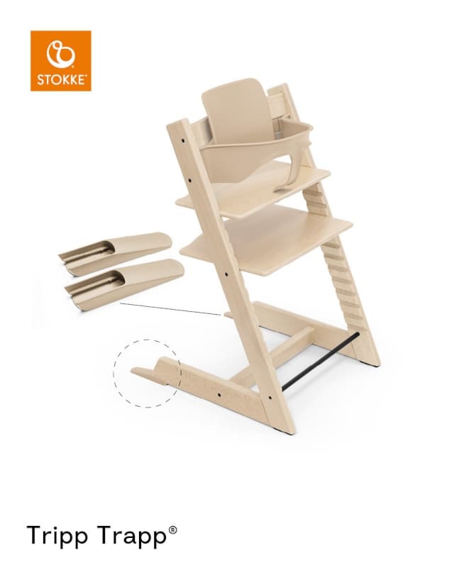 Tripp Trapp Baby Set 2, natural stokke 06-24 — vue 2 sur 2