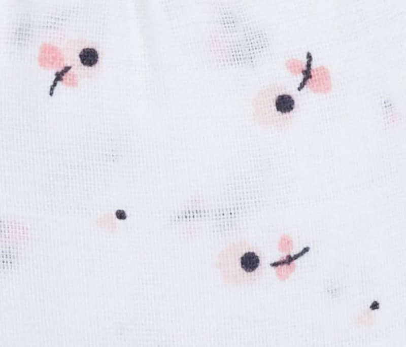 Draps Housse Coton Bio Lot de 2 Miss Fleur de Lune, sauthon — vue 1 sur 3