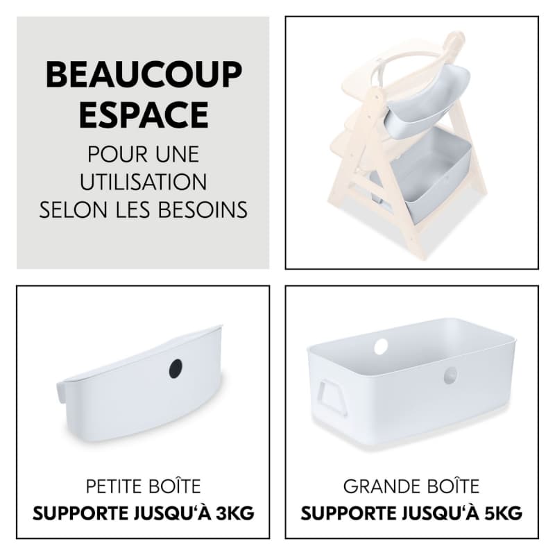 Alpha Box Set, white 46.4x17x27.8 cm 2023 — vue 4 sur 5