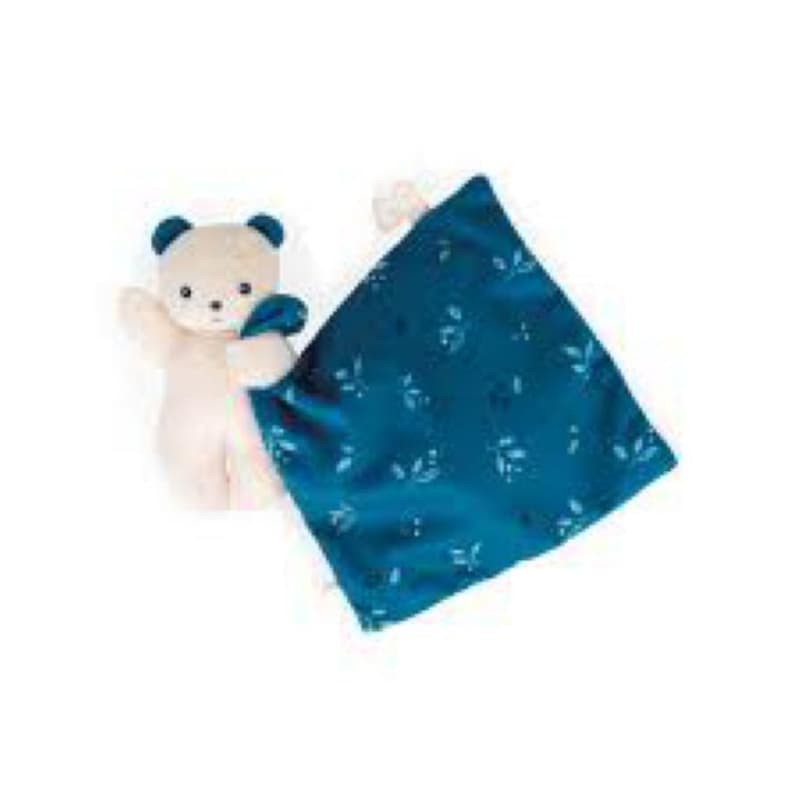 Doudou Ours Noctambule 17cm, carre douceur kaloo 2022