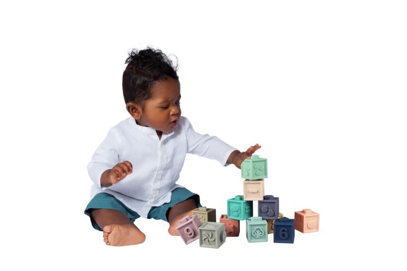 Mes Premiers Cubes Educatifs, baby to love multicolore 21,5 baby to love multicolore 21,5 x 6 x 20 cm — vue 1 sur 4