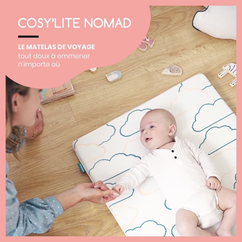 Cosy'lite Nomad, babymoov france blanc — vue 2 sur 5