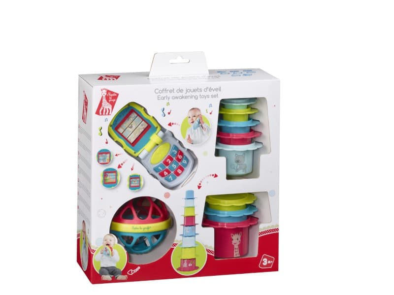 Coffret Jouets D Eveil Sophie la Girafe, fresh touch sophie la girafe per — vue 2 sur 5