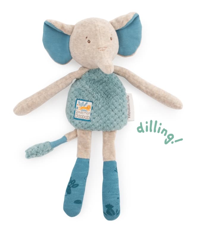 Doudou-hochet Elephant Sous Mon Baobab, sous mon baobab 2021 — vue 2 sur 2