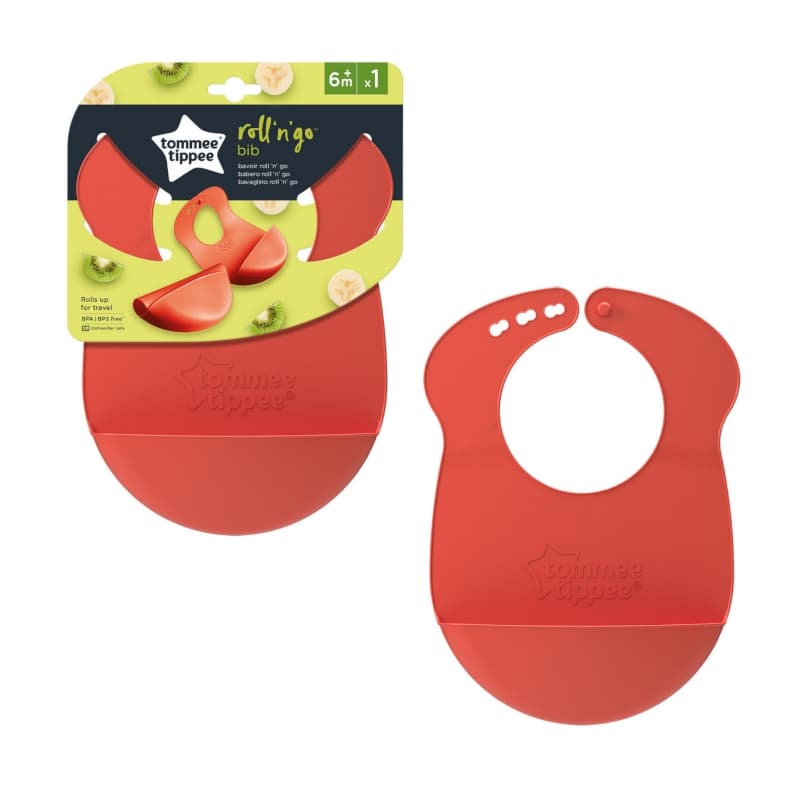 Bavoir Roll & Go, tommee tippee — vue 1 sur 2