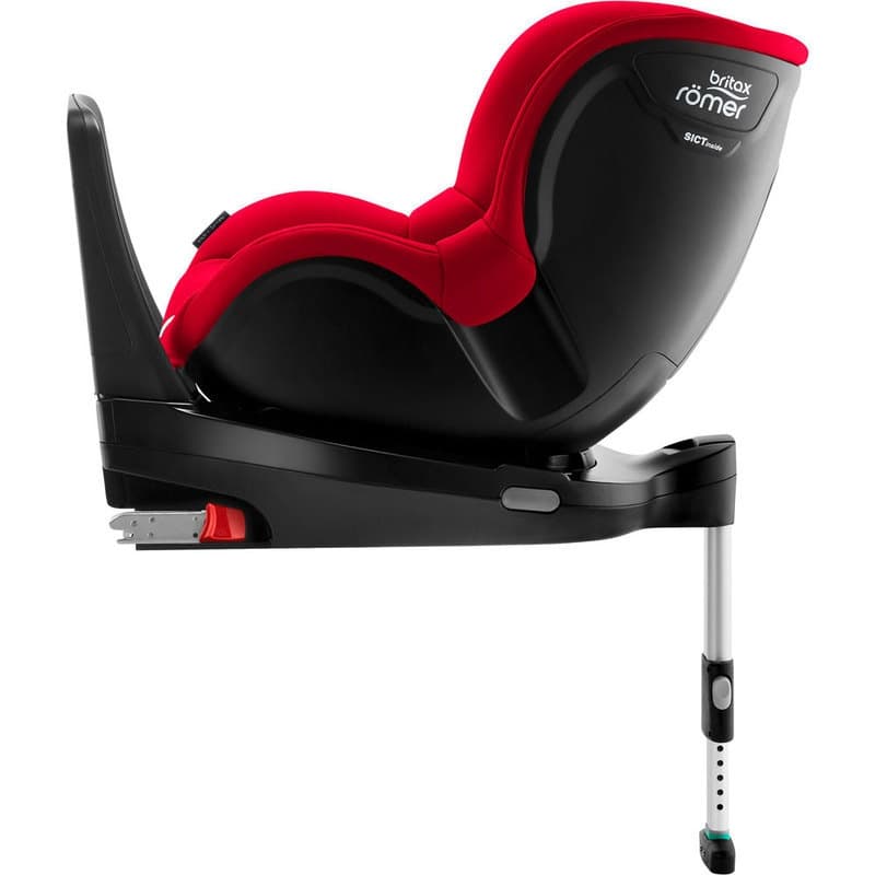 Dualfix I-size, britax fire red — vue 4 sur 4