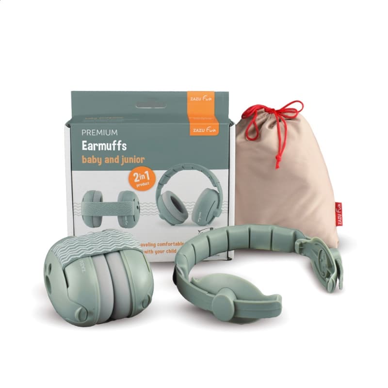 Casque Antibruit Evolutif, sauge zazu — vue 1 sur 2