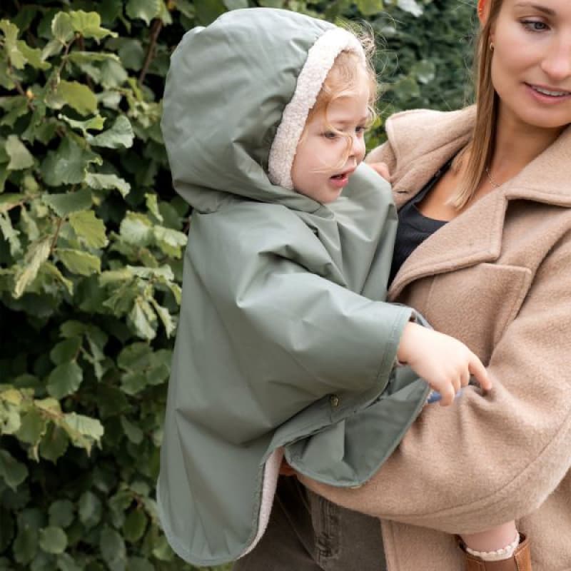 Poncho Waterproof, green 9-36m bemini 25/08 — vue 2 sur 2