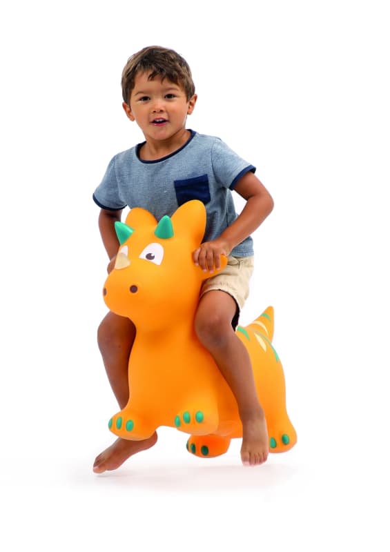Dinosaure Sauteur, jaune ludi — vue 3 sur 5