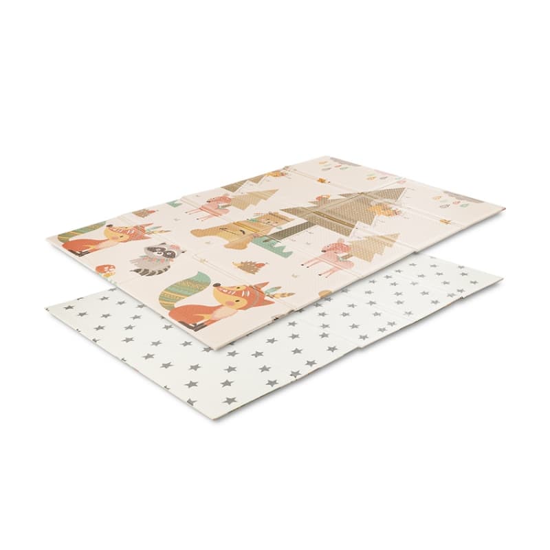 Tapis de Jeu Thermique Reversible Pliable, beige 120-180cm lorelli 25/11 — vue 1 sur 6