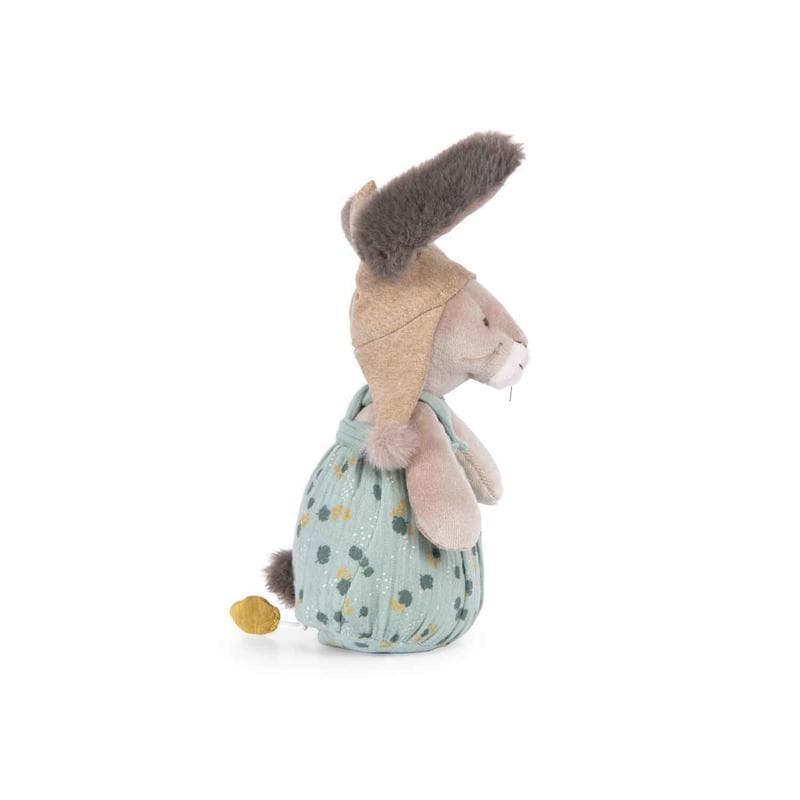 Lapin Musical, trois petits lapins sauge 0x0x23xcm p-e-a-h — vue 2 sur 3