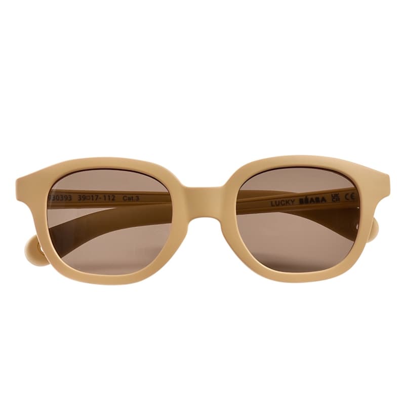 Lunette Square Lucky, ocre cognac 9-24m beaba 24/10 — vue 2 sur 2