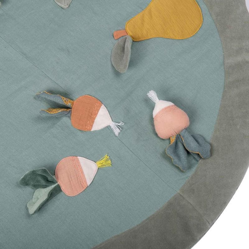 Tapis d'Eveil, trois petits lapins multicolore 0x100x0xcm p-e-a-h — vue 4 sur 5