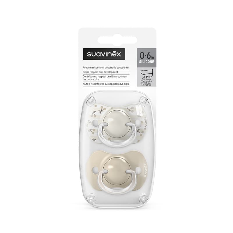 Sucettes Sxp X2, beige 0-6m birdies suavinex — vue 5 sur 6