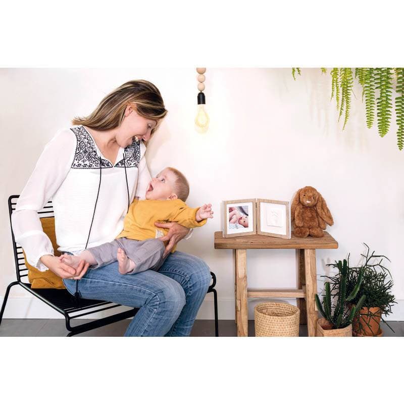 Cadre Square Frame Wooden, baby art beige 17x17x2 baby art beige 17x17x2 — vue 1 sur 4