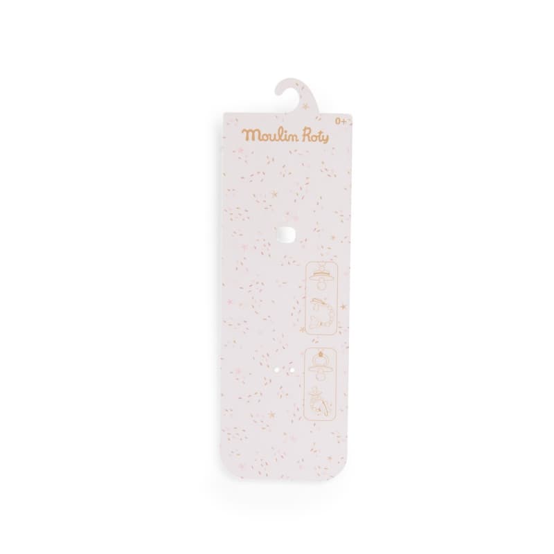 Attache-tetine Bois et Silicone Souris la Petite Ecole de Danse, la petite école de danse moulin roty multicolore 0x0x20 p-e-a-h 2024 — vue 4 sur 5