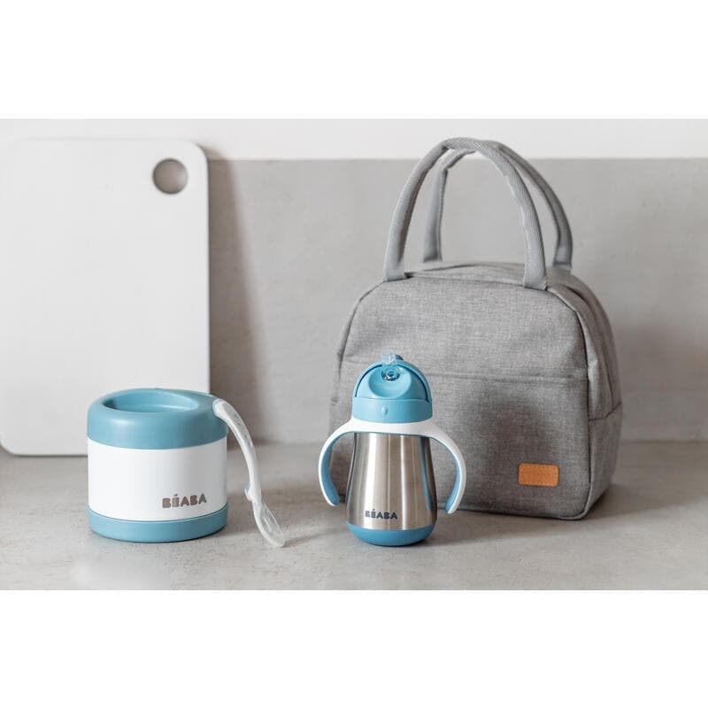 Set Repas On-the-go, windy blue beaba — vue 2 sur 3
