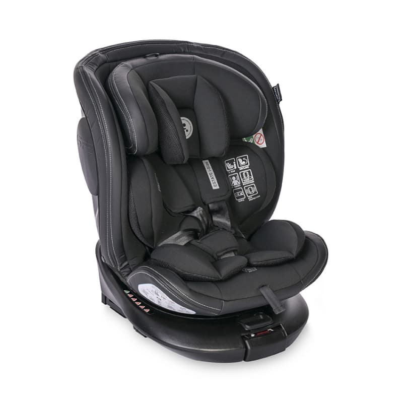 Siege-auto Estate Isofx + Jambe de Force, noir 40-150cm lorelli 25/03 — vue 2 sur 5
